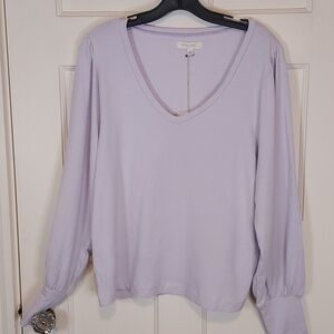 Grey State Lorelei Top in Lavender Blue